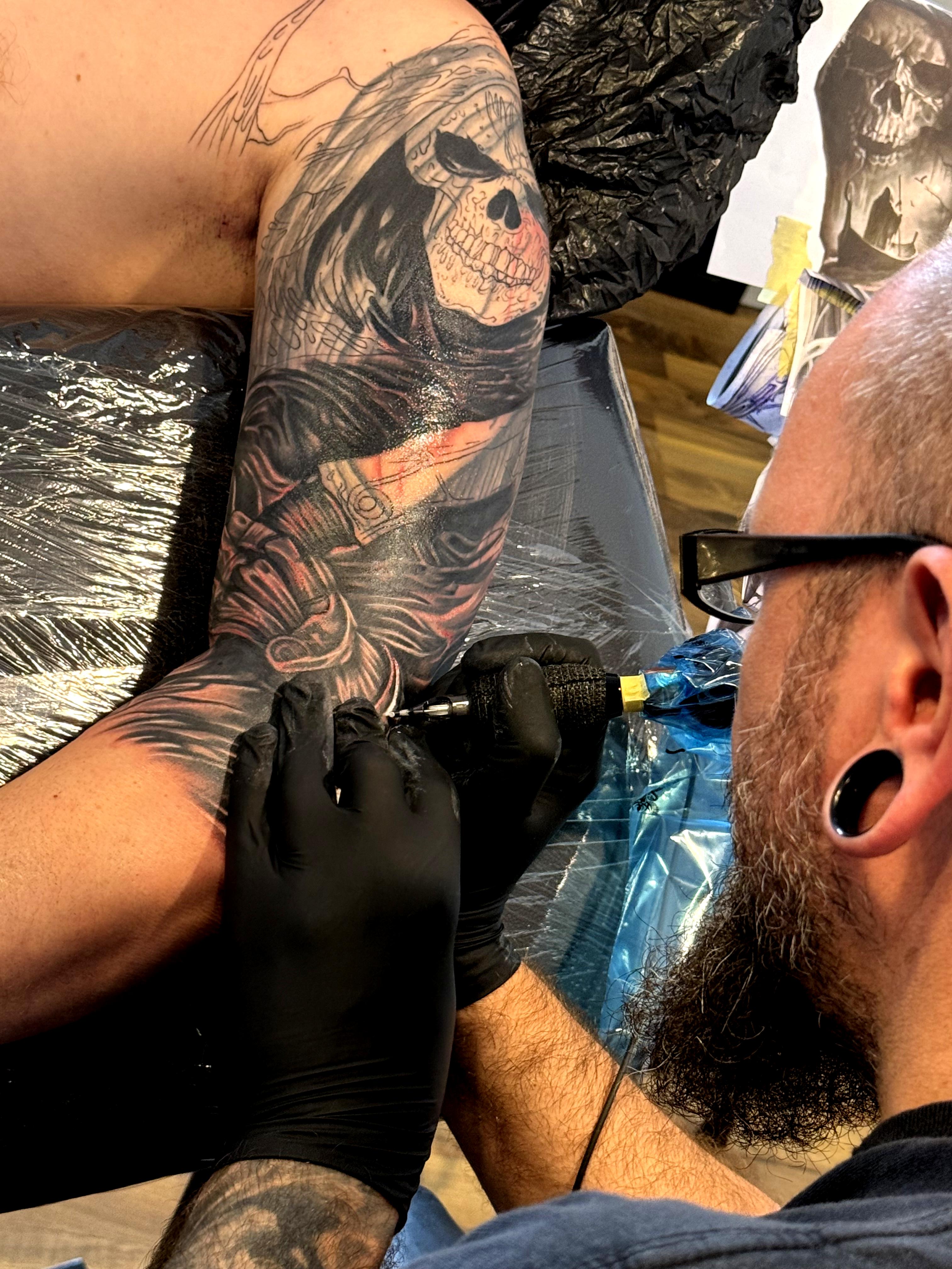 Bei der Arbeit, Gruß Marco Binder